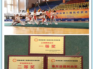 beat365学生在安徽省第二届高校武术锦标赛中荣获佳绩