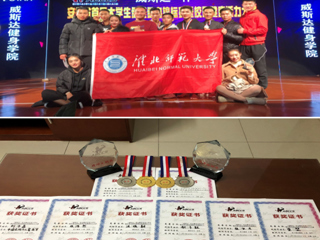 beat365健身健美队在安徽省首届大学生健身健美锦标赛中喜获佳绩