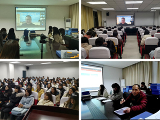 上海外国语大学语料库研究院专职研究员耿强博士应邀到beat365外国语学院作学术报告