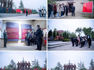 【党史学习教育】beat365研究生会赴淮海战役总前委旧址开展爱国主义基地教育活动