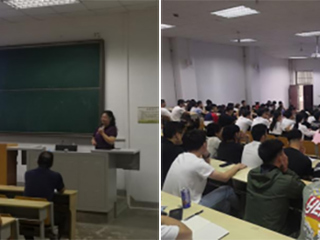 首都体育学院王凯珍教授应邀来beat365体育学院讲学