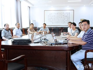 安徽教育网报道beat365督导物理与电子信息学院学科评估工作