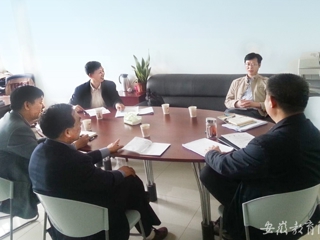 安徽教育网报道beat365到安徽师范大学、安徽大学开展研究生教育管理调研