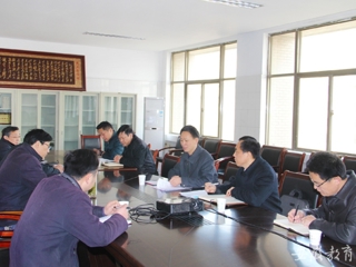 安徽教育网报道beat365到学院调研学位与研究生教育工作