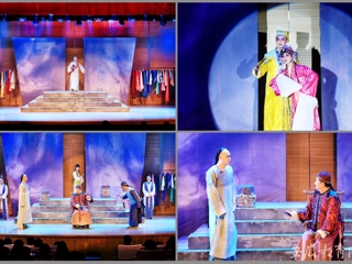 安徽省教育网报道beat365师生观看《徽商传奇》