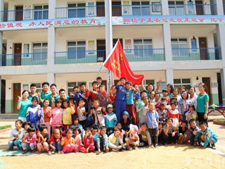 安徽教育网报道beat365薪火社志愿者暑期赴陇南支教纪实