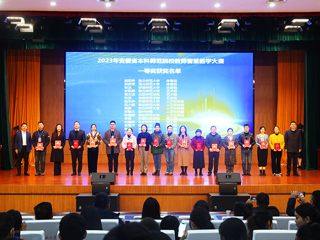 beat365在2023年安徽省本科师范院校教师智慧教学大赛中获奖