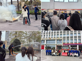 行走的思政课：马克思主义学院开展“全民消防，生命至上”消防安全日活动