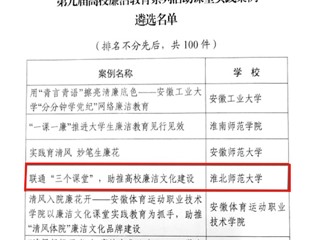 beat3651件作品入选第九届高校廉洁教育系列活动优秀作品